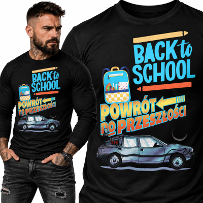 LONGSLEEVE ŚMIESZNY POWRÓT DO SZKOŁY